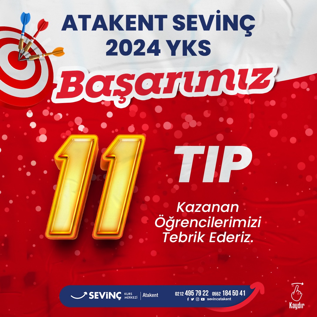 2024 YKS Başarılarımız - tıp