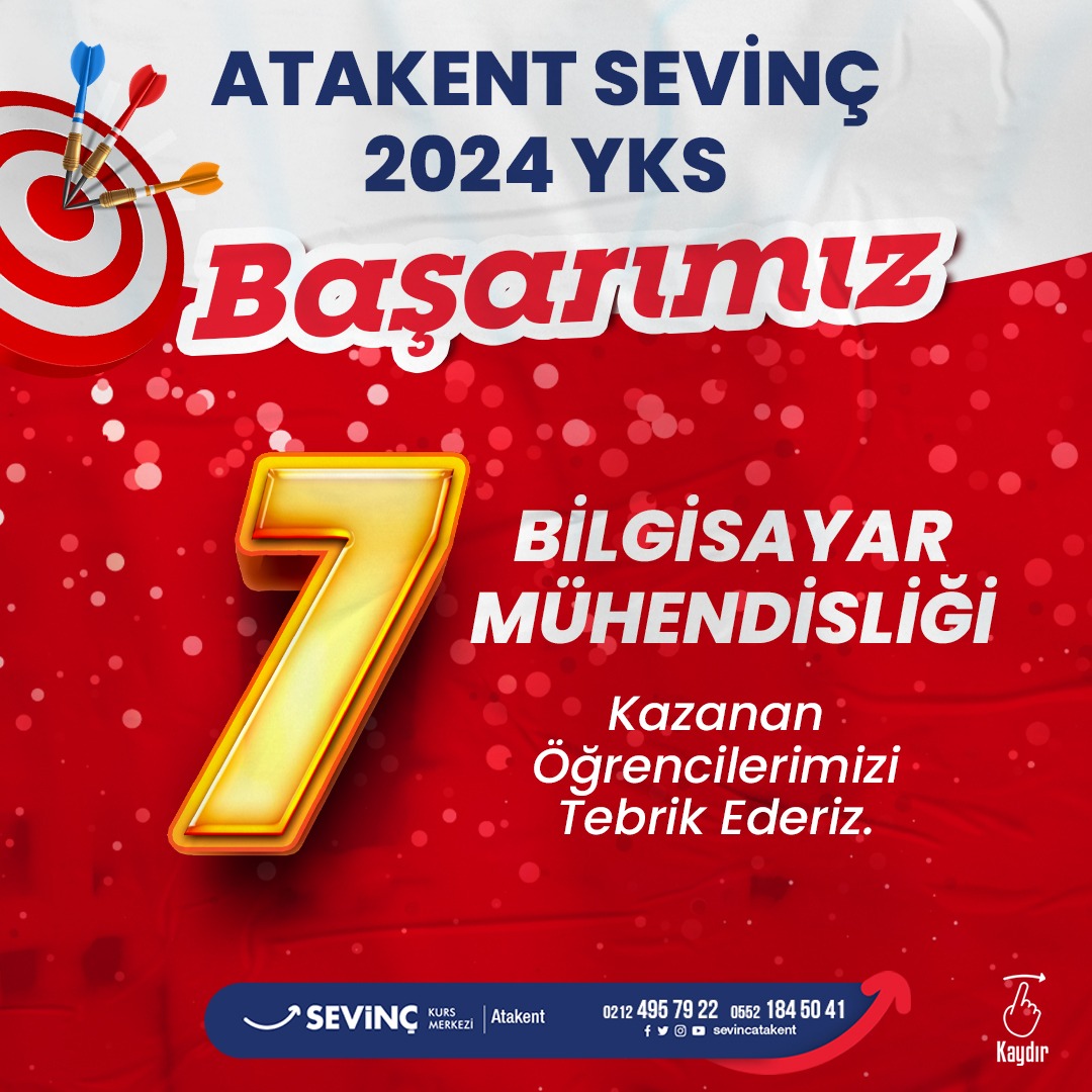 2024 YKS Başarılarımız - bilgisayar